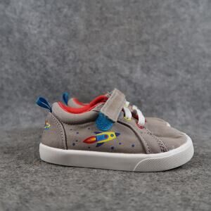 Wonder Nation Shoes Baby Toddler 5 Casual Sneaker Rocket Ship Space Planet Stars